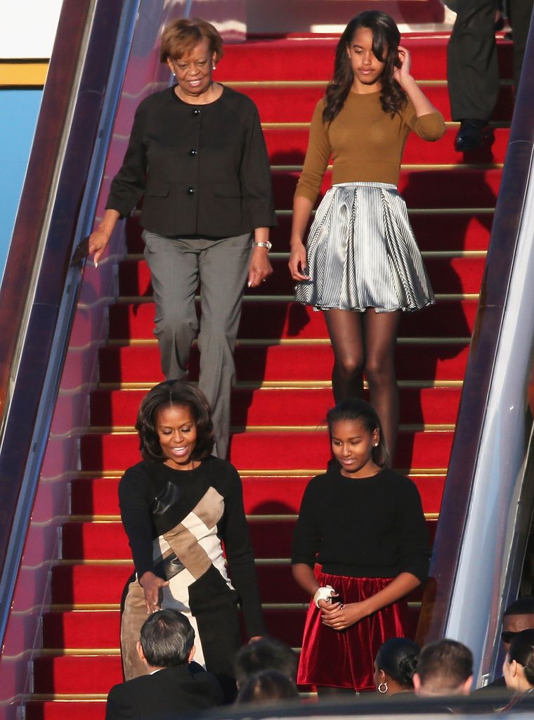 First Lady Michelle Obama, Malia and Sasha Obama Visit China